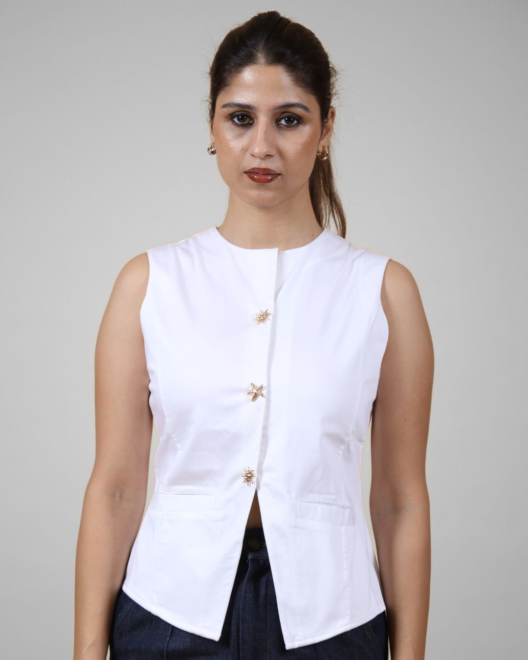 Lit Tailored Statement Vest