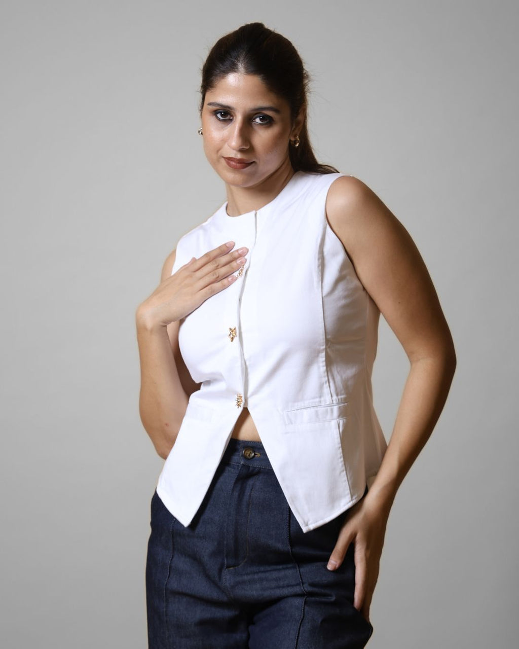 Lit Tailored Statement Vest