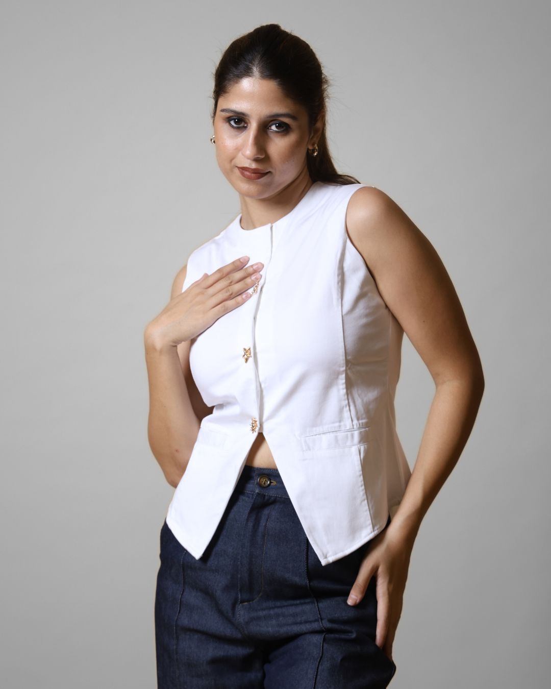Lit Tailored Statement Vest