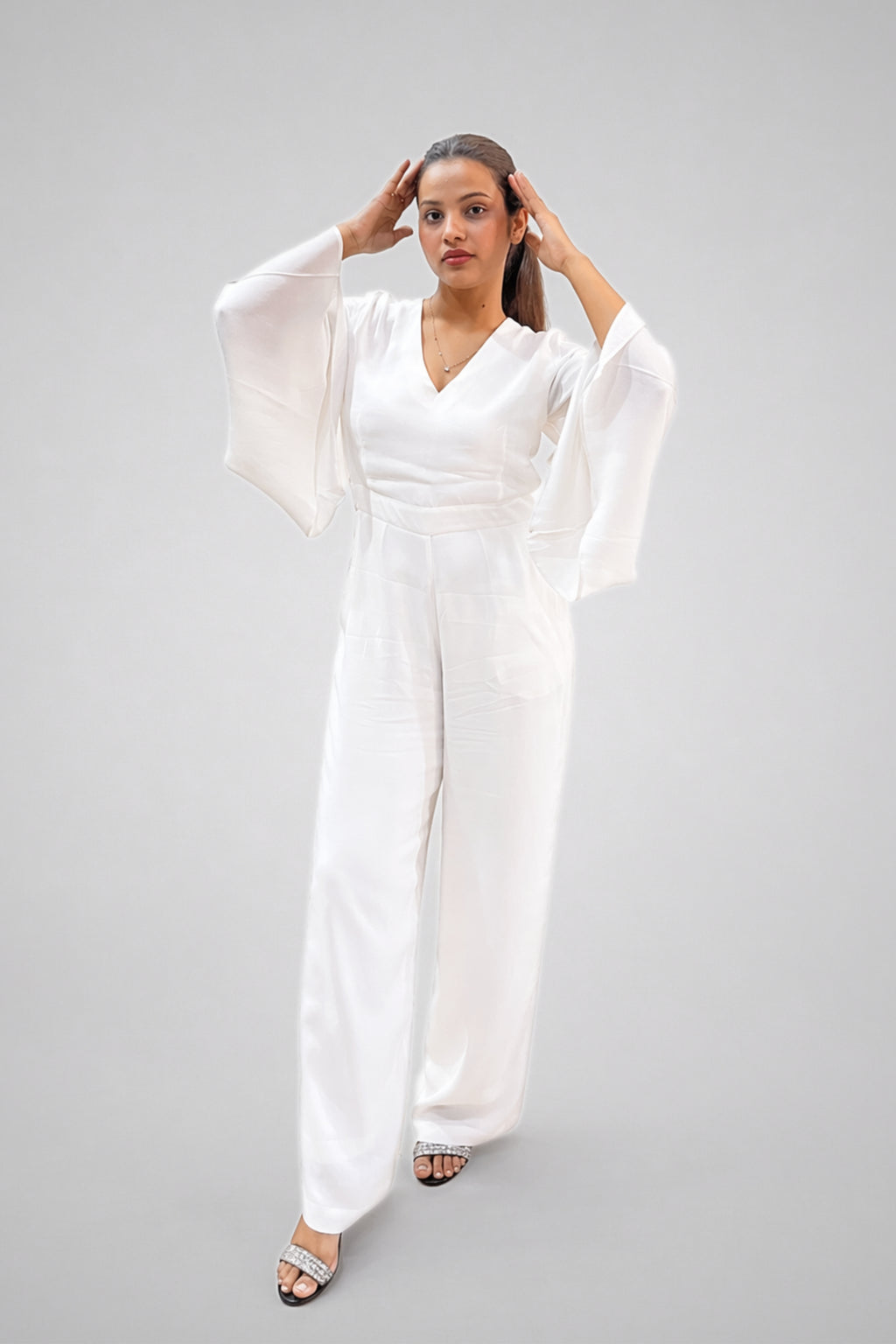 Cloud White Jumpsuit