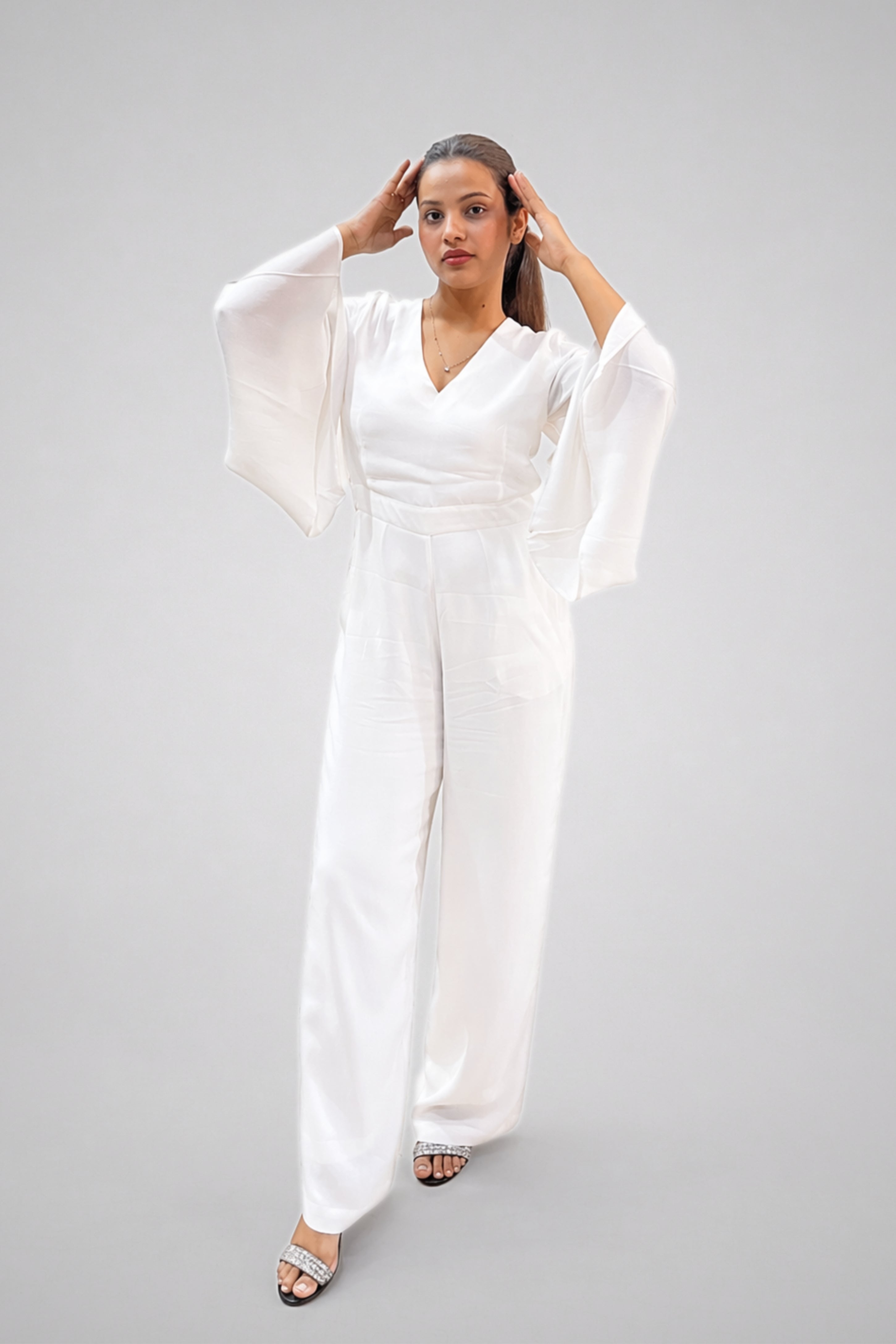 Cloud White Jumpsuit