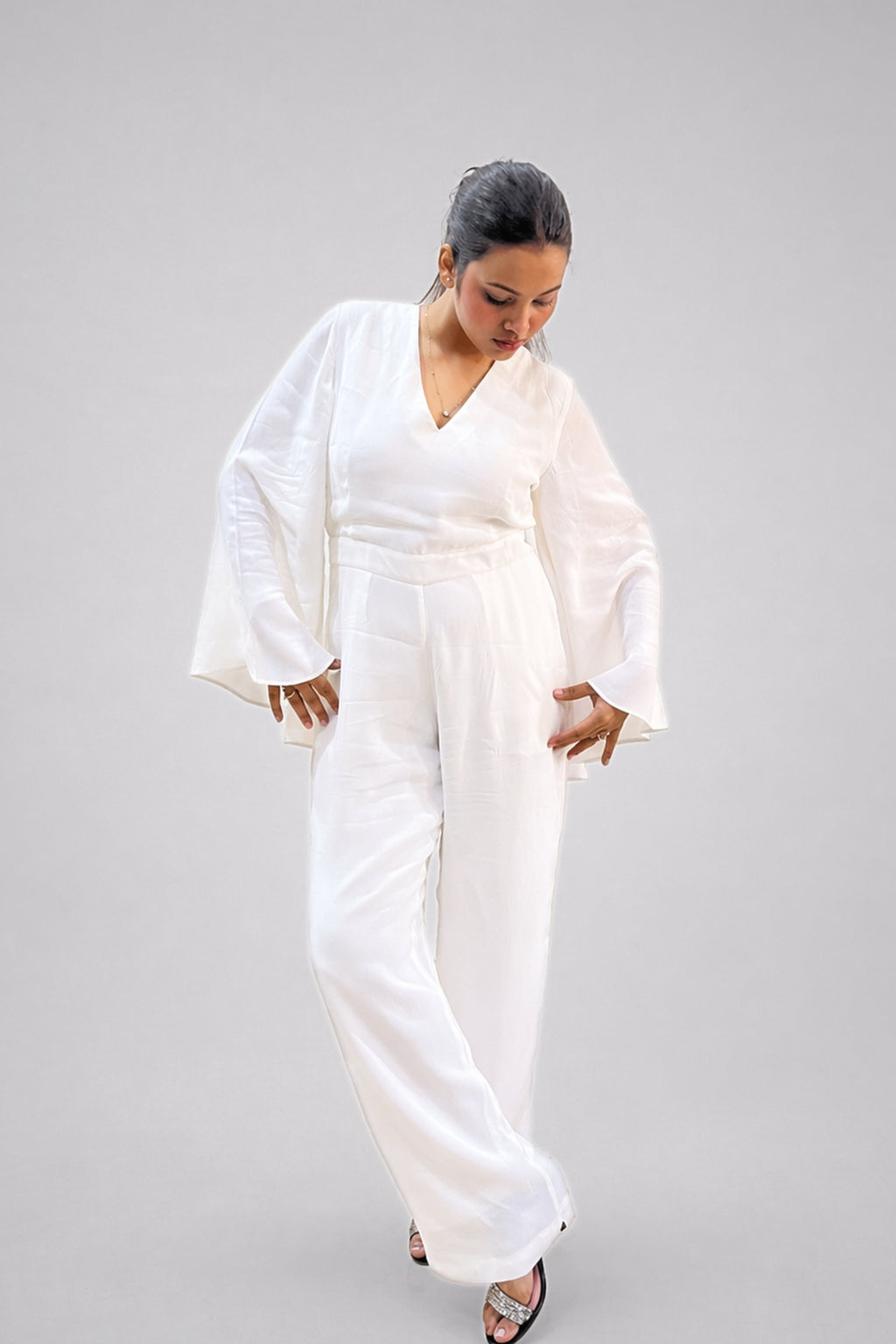 Cloud White Jumpsuit