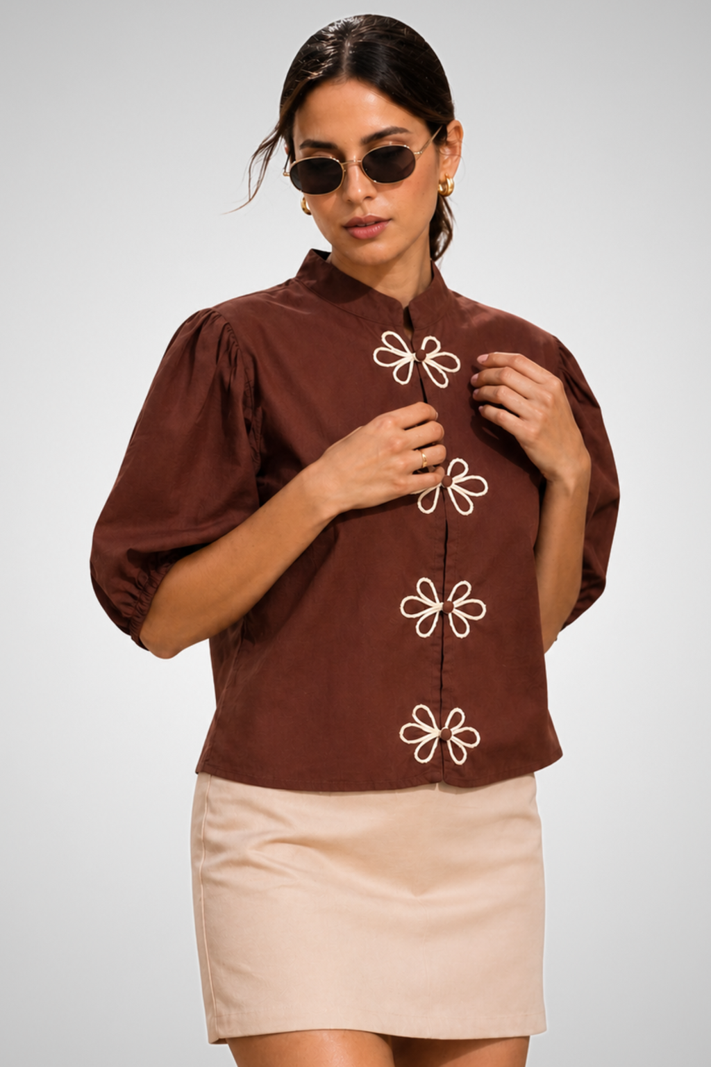 Fleek Cocoa Statement Top