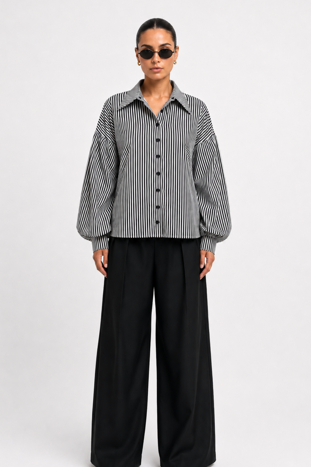 Noir Stripe Signature Shirt