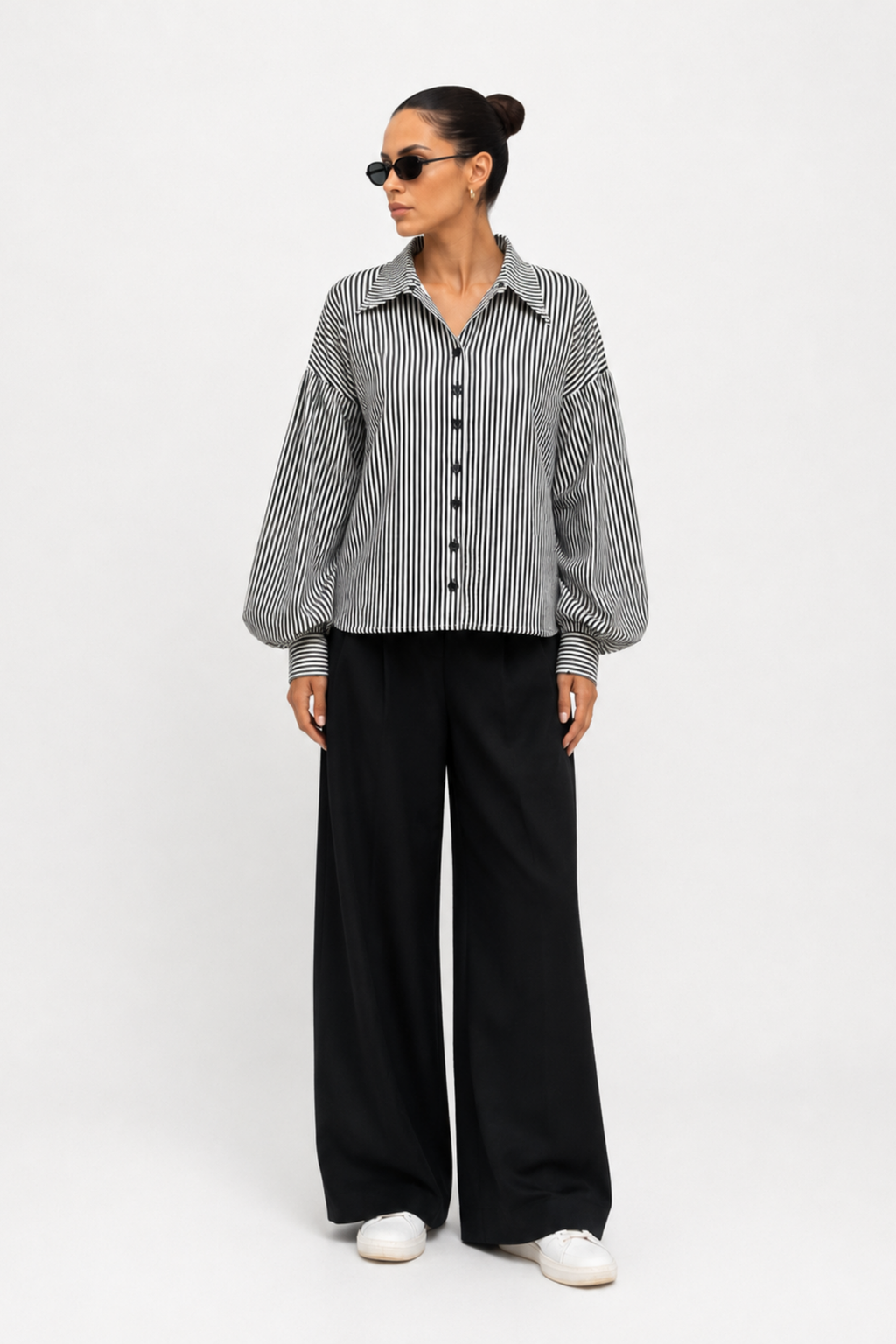 Noir Stripe Signature Shirt
