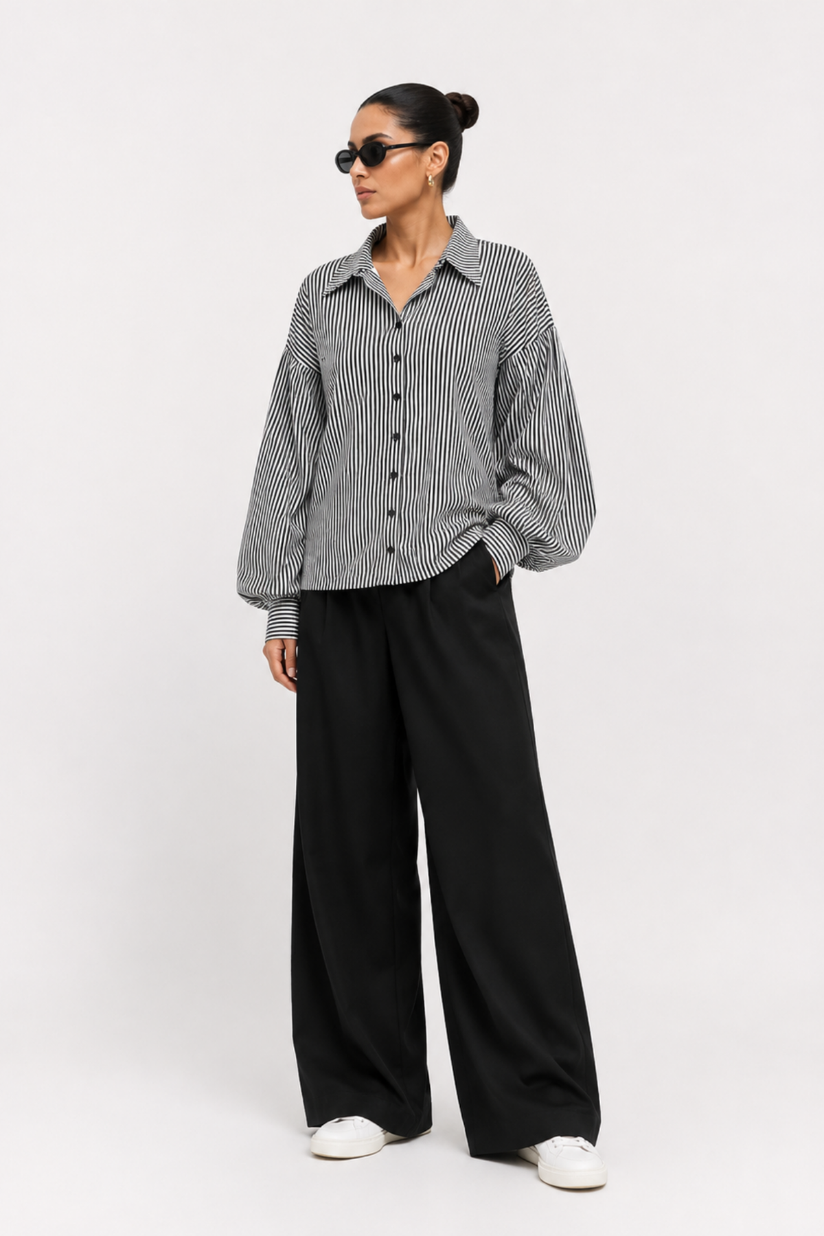 Noir Stripe Signature Shirt