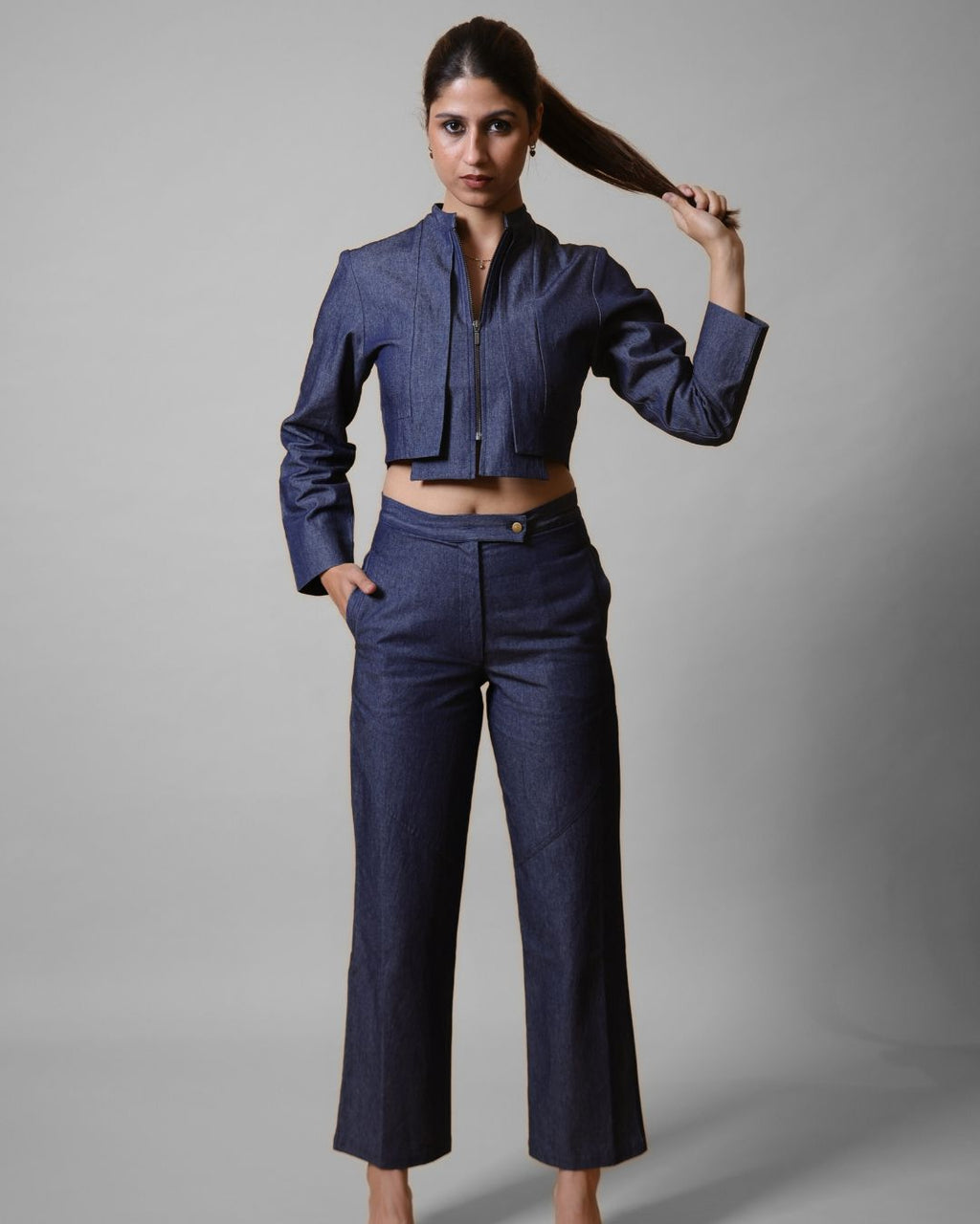 Slay Denim Co-ord Set