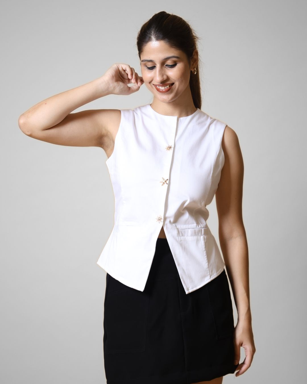 Lit Tailored Statement Vest