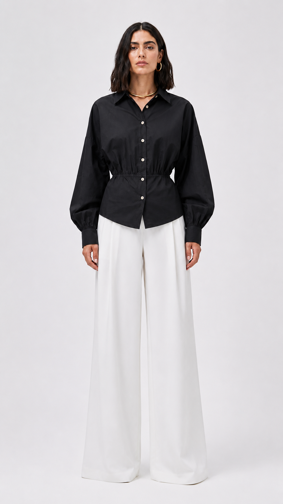 Noir Cinch Shirt